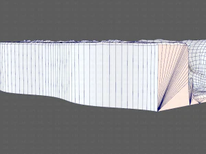 cliff lowpoly v03 3D Model