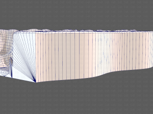 cliff lowpoly v03 3D Model