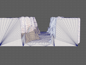 cliff lowpoly v03 3D Model