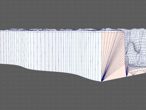 cliff lowpoly v03 3D Model