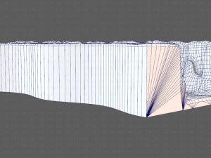 cliff lowpoly v03 3D Model