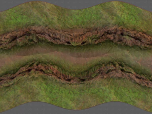 cliff lowpoly v03 3D Model