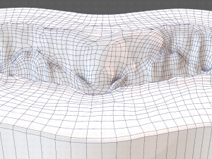 cliff lowpoly v03 3D Model