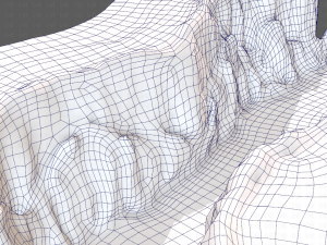 cliff lowpoly v03 3D Model