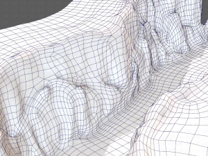 cliff lowpoly v03 3D Model