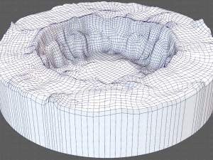 u&ccedil;urum lowpoly v04 3D Model