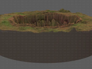 u&ccedil;urum lowpoly v04 3D Model