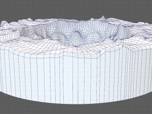 u&ccedil;urum lowpoly v04 3D Model