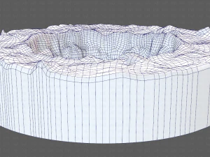 u&ccedil;urum lowpoly v04 3D Model