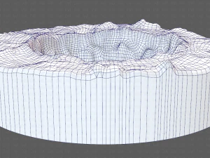 u&ccedil;urum lowpoly v04 3D Model