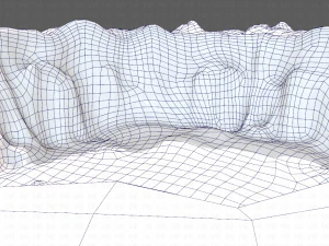 u&ccedil;urum lowpoly v04 3D Model