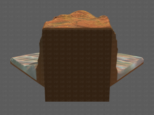 cliff lowpoly v05 3D 模型