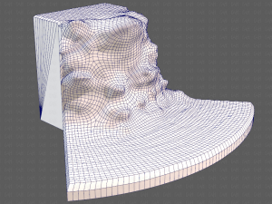 cliff lowpoly v05 3D 模型