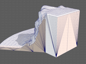 cliff lowpoly v05 3D 模型