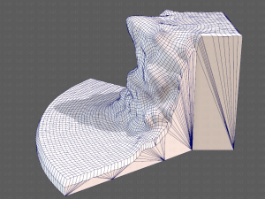 cliff lowpoly v05 3D 模型