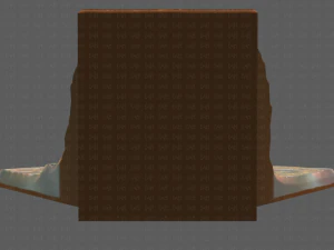 cliff lowpoly v05 3D Model