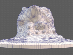 cliff lowpoly v05 3D 模型