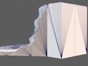cliff lowpoly v05 3D Model