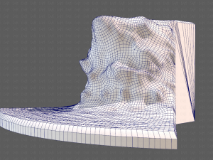 cliff lowpoly v05 3D 模型