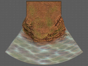 cliff lowpoly v05 3D Model