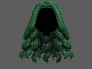 3d hair style for girl v94 3D Модель