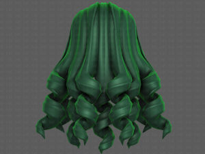 3d hair style for girl v94 3D Модель