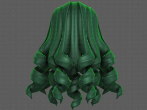 3d hair style for girl v94 3D Model