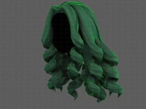 3d hair style for girl v94 3D Model