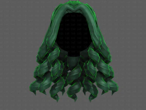 3d hair style for girl v94 3D Model