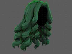 3d hair style for girl v94 3D Model