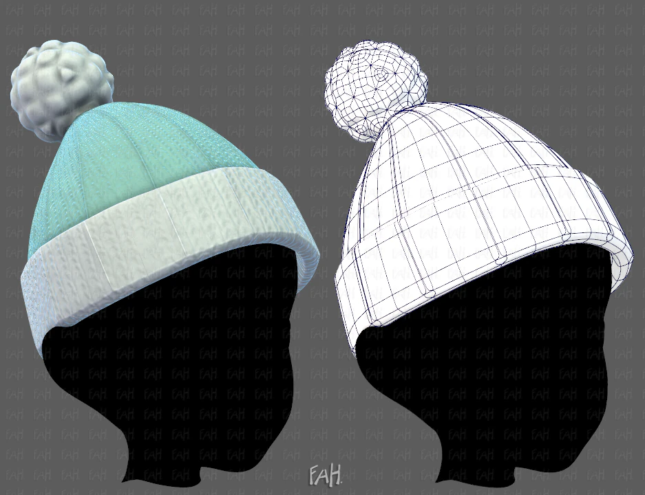 cap v02 3D Model .c4d .max .obj .3ds .fbx .stl .blend 