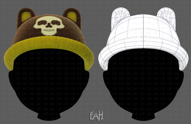 кришка v03 3D Модель .c4d .max .obj .3ds .fbx .stl .blend 