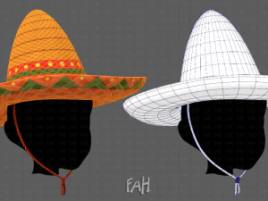 कैप v04 3D मॉडल