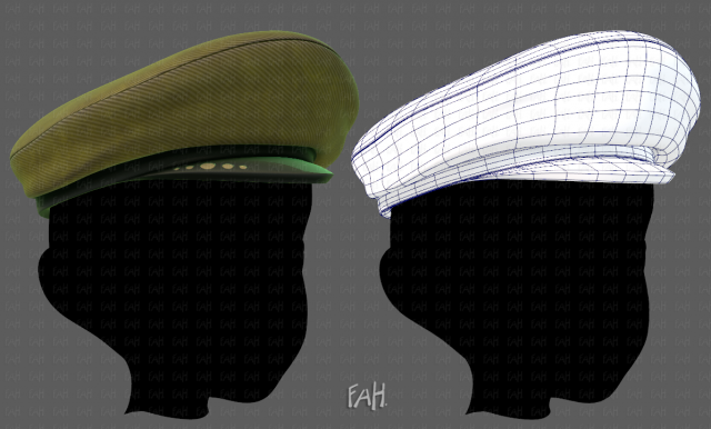 cap v05 3D 모델 .c4d .max .obj .3ds .fbx .stl .blend 