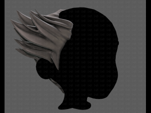 3d hair style for boy v76 3D 모델