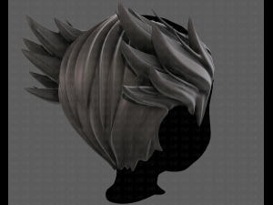 3d hair style for boy v76 3D 모델