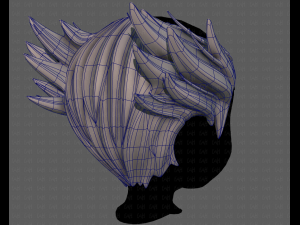 3d hair style for boy v76 3D 모델