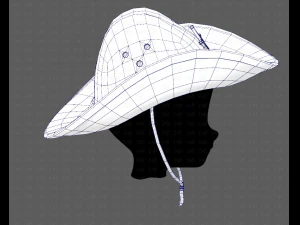 bon&eacute; v06 Modelo 3D