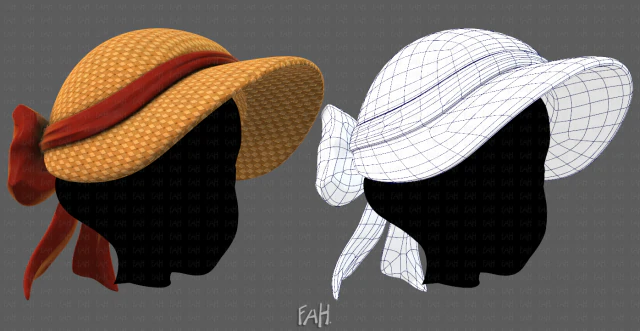 cap v08 3D Model .c4d .max .obj .3ds .fbx .stl .blend