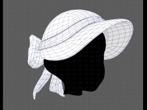 casquette v08 Modèle 3D