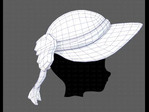 casquette v08 Modèle 3D