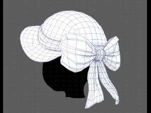 casquette v08 Modèle 3D
