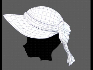 casquette v08 Modèle 3D