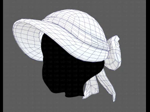 casquette v08 Modèle 3D