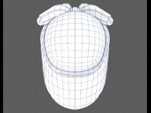 casquette v08 Modèle 3D
