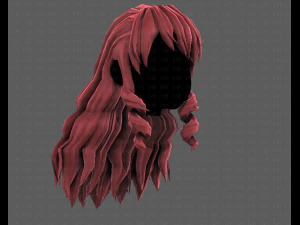 3d зачіска для дівчини v96 3D Модель