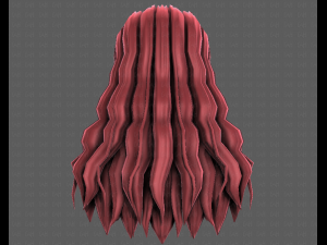 3d hair style for girl v96 3D मॉडल