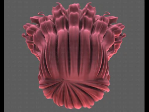 3d зачіска для дівчини v96 3D Модель