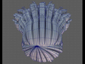 3d зачіска для дівчини v96 3D Модель