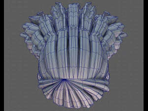 3d зачіска для дівчини v96 3D Модель